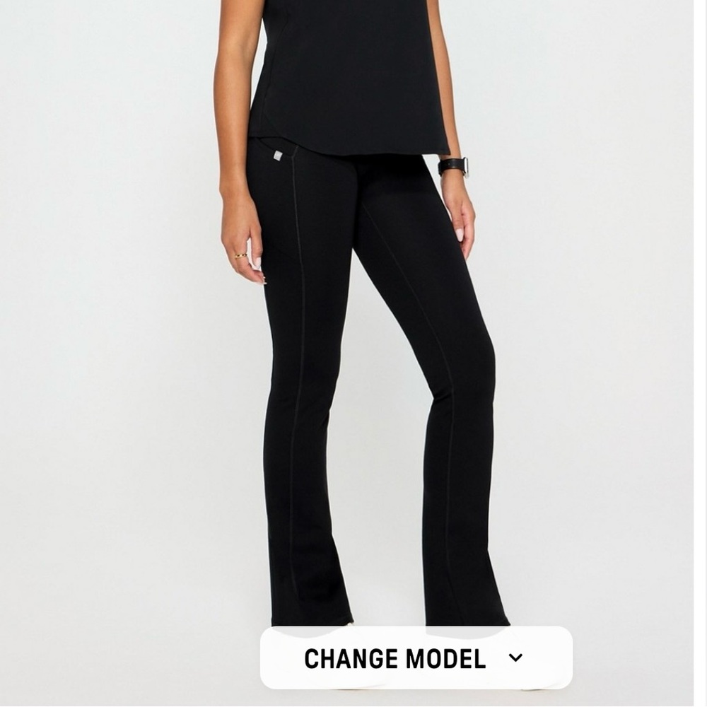 Fabletics StretchTech Kick Flare Scrub Leggings - image 1